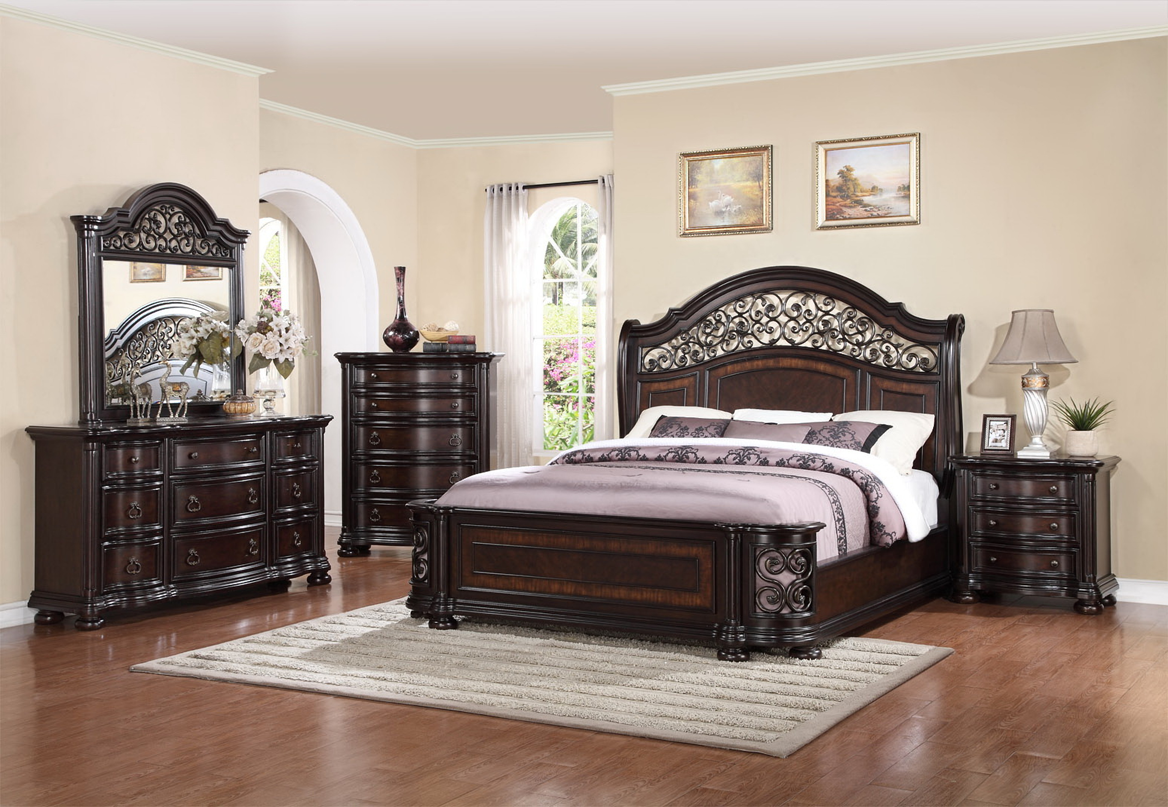 Jaxson 8 piece queen size bedroom set 3599.99 Furniture