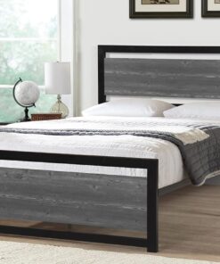 T2233 Bed Black Finish