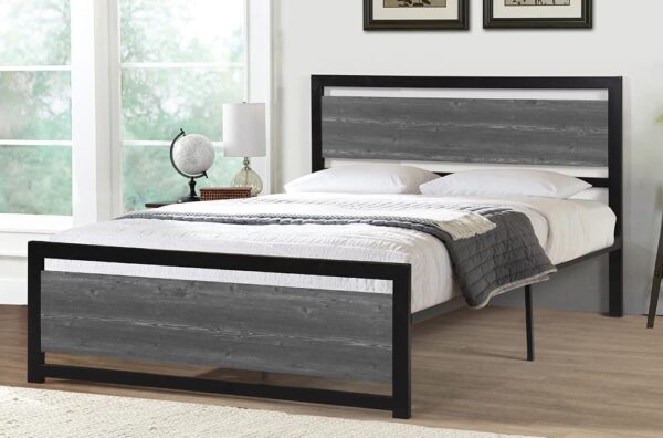 T2233 Bed Black Finish