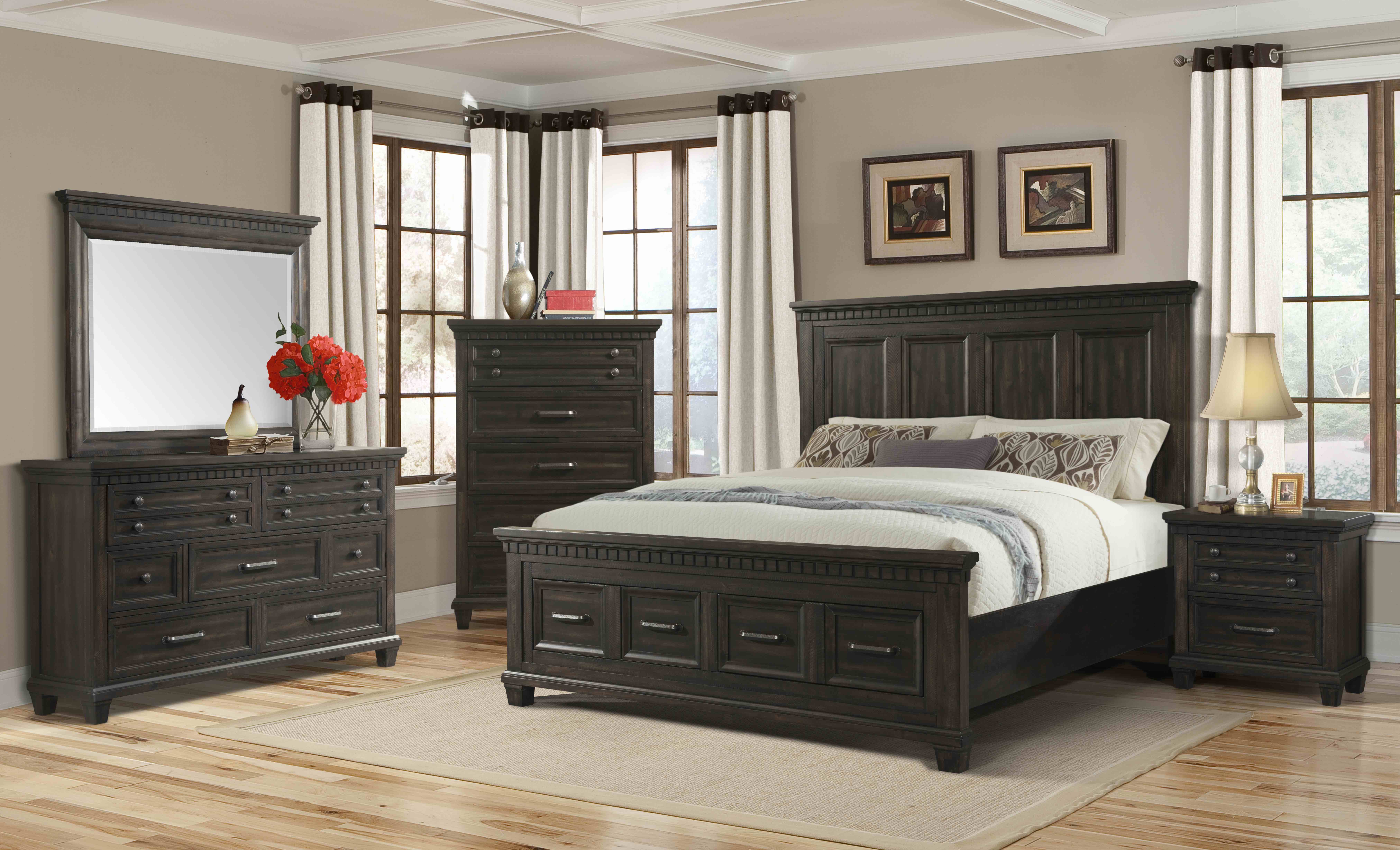 standard bedroom furniture suites