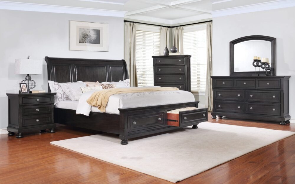 Baltimore Grey Bedroom Set