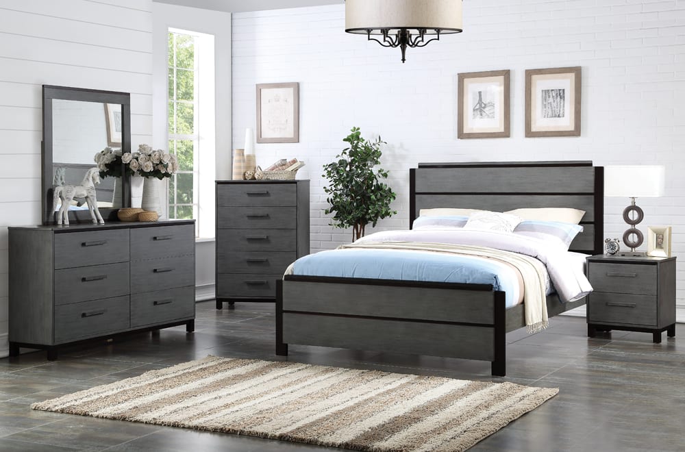 Megan Full 6 Piece Bedroom Set Furniture Trends