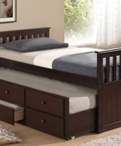 T-2100E 39″ Captains Bed (Espresso)
