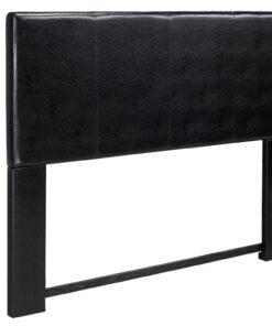 Alternative view of Queen Size Faux Leather Platform  Bed