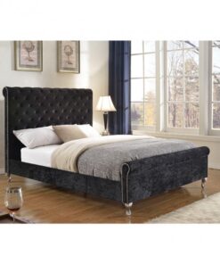 7316Q-A BLK VICTORIA Full BED FRAME BLACK