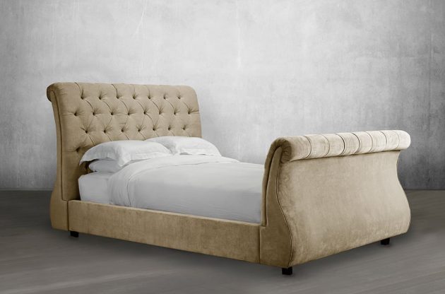 R187 Sleigh Queen size bed - Image 2