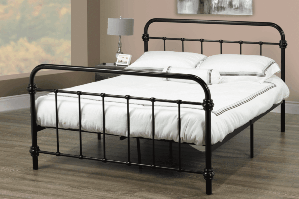 T2335 Double Size Bed Black