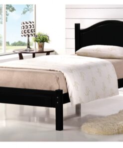 Alternative view of T2342 Double Size Bed White