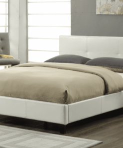 T2358 Double Size Bed White