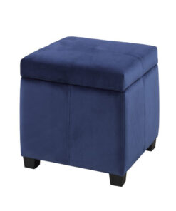 Brassex 2012XS NY STORAGE OTTOMAN BLUE