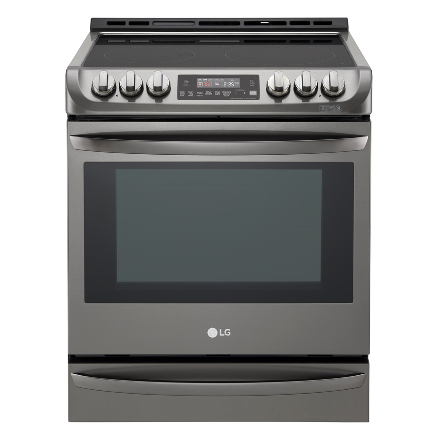 lg platinum silver stove
