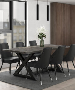 Alternative view of Worldwide Zax Rectangular Dining Table