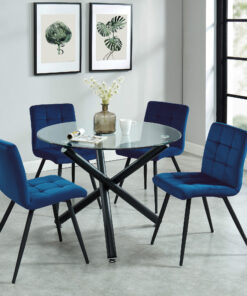 Alternative view of Worldwide Suzette Round Dining Table