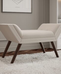 Worldwide Lana Bench in Beige