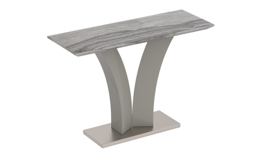 Worldwide Napoli Console Table in Grey