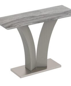 Worldwide Napoli Console Table in Grey