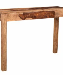 Worldwide Idris Console/Desk in Dark Sheesham