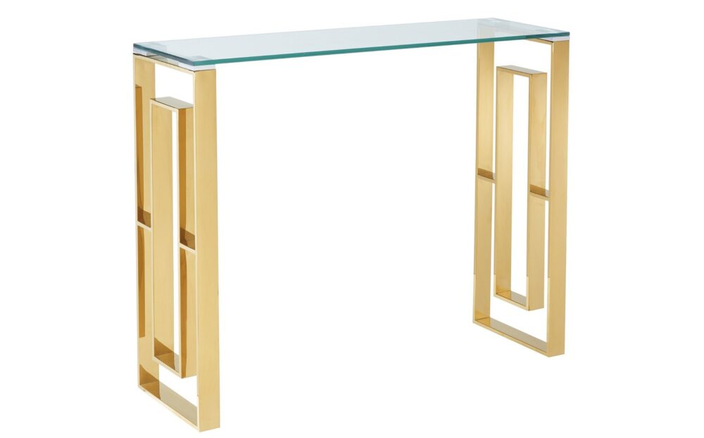 Worldwide Eros Console/Desk in Gold