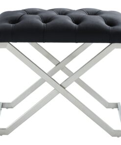 Worldwide Aldo Bench in Black/Silver
