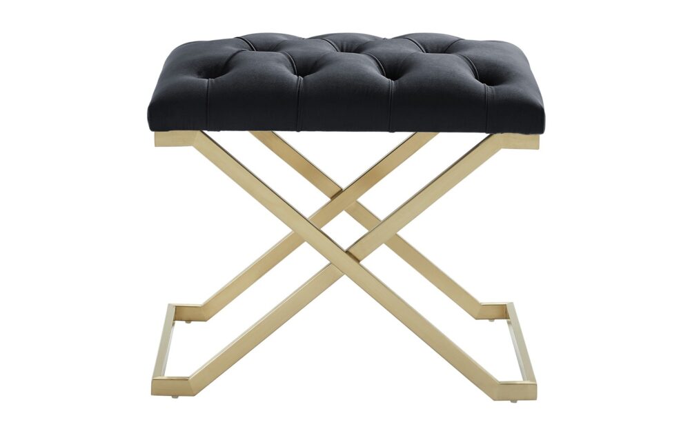 Worldwide Rada Bench in Black/Gold