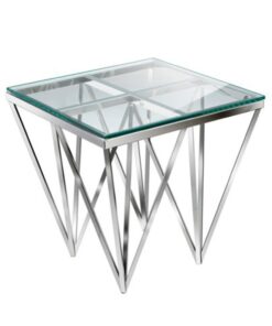 LUXOR End Table GY-ET-7745 Polished stainless steel