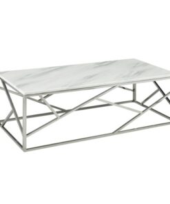 CAROLE Coffee Table GY-CT2051214-M Faux Marble Top Carole