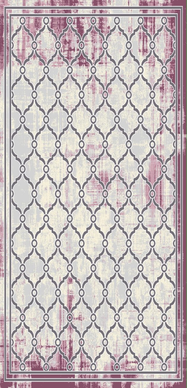 Mersin E1002A-CREAM-LILA Rug