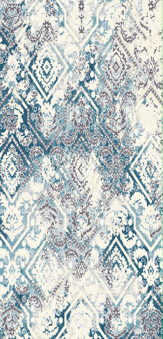 Mersin E1033A-CREAM-BLUE Rug