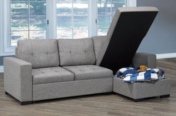 Alternative view of T1245 Pull Out Sofa Sectional