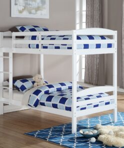 Ifdc B-124-W Single over single bunk bed