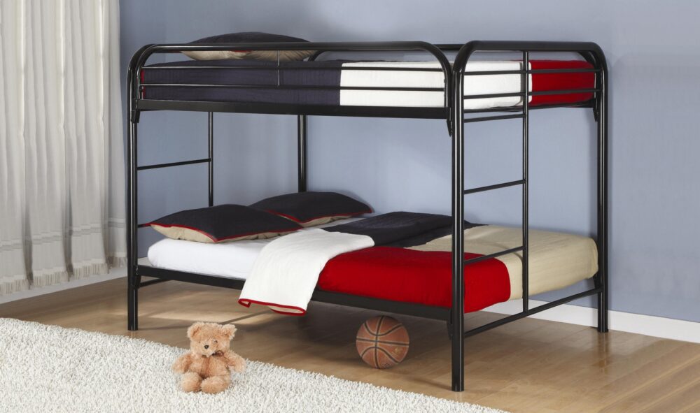 Ifdc IF-502-BK Full/Full bunk bed