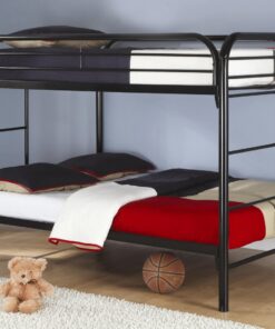 Ifdc IF-502-BK Full/Full bunk bed