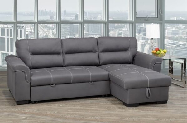 T1217 Pull Out Sofa Sectional