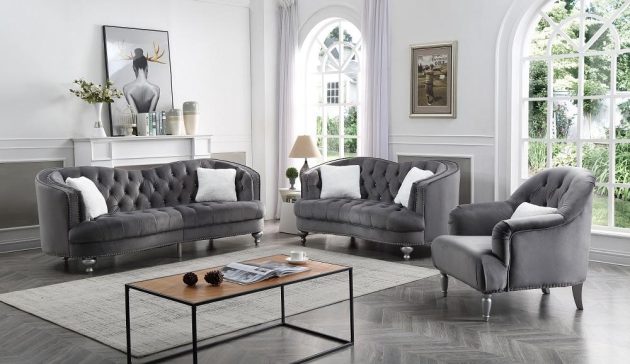 Afreen Grey (L3125) Sofa