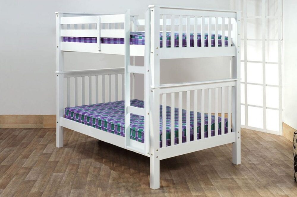 T2502 Bunk bed In White