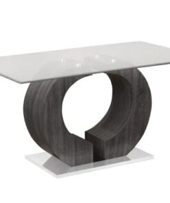 Alternative view of T-324 Napa White 5pc Dining Set