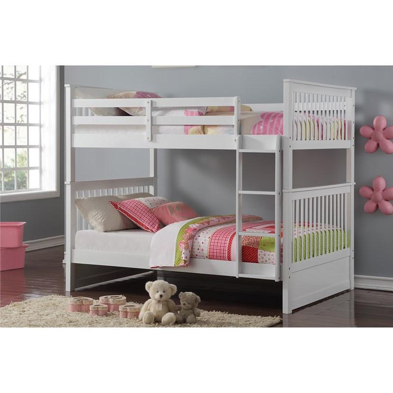 Ifdc B123 Grey Double Over Double bunk bed Furniture Trends