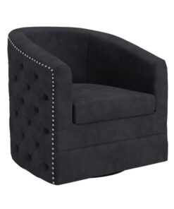 Velci Accent Chair in Black