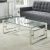 Eros Coffee Table In Silver