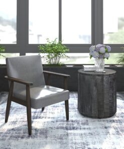 Alternative view of Wilder Accent Chair in Grey and Weathered Brown