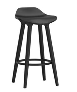 Trex 26" Counter Stool, Set of 2 in Black