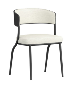 Kazan Dining Chair, Set of 2 in Ivory