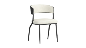 Kazan Dining Chair, Set of 2 in Ivory