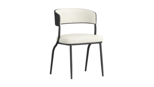 Kazan Dining Chair, Set of 2 in Ivory