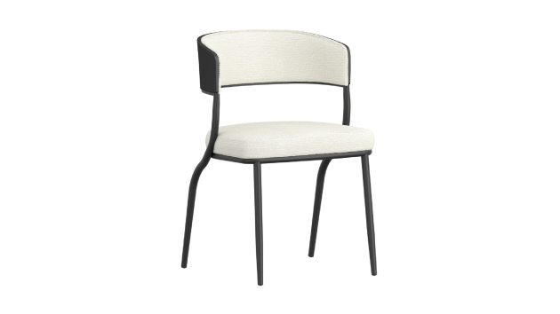 Kazan Dining Chair, Set of 2 in Ivory