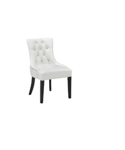 Petra Dining Chair Gy-Dc7900 White Leatherette
