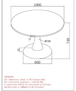 Alternative view of Zilo 40 Inch Round Dining Table In White Faux Marble And Aged Gold