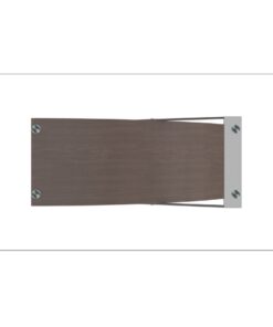 Alternative view of Veneta Rectangular Dining Table in Walnut