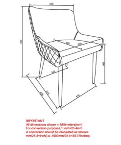 Alternative view of Bianca Side Chair, Set Of 2 In Grey And Black Leg