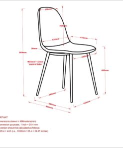 Alternative view of Lyna Side Chair, Set Of 4 In Beige And Walnut
